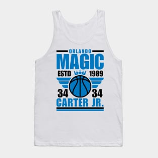 Orlando Magic Carter Jr 34 Basketball Retro Tank Top